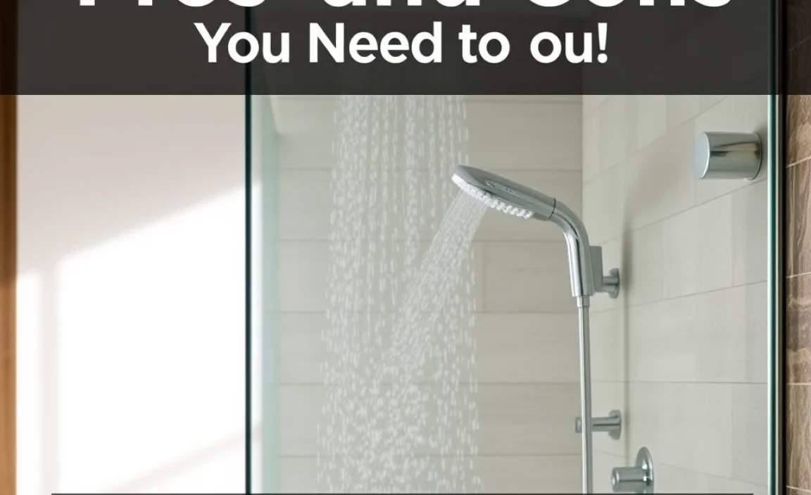 Shower Guide Pros and Cons: Steam Showers