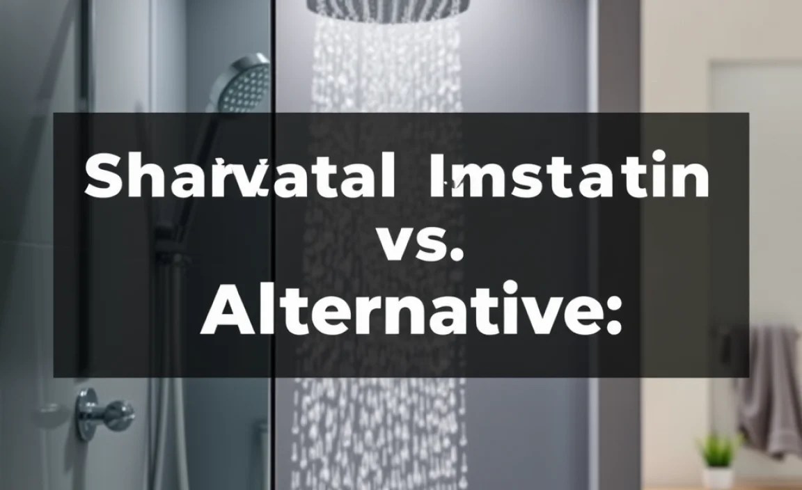 Shower Installation vs Alternative: Genius Solution