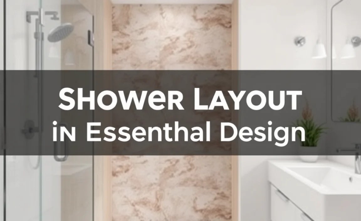 Shower Layout in Plumbing: Essential Design