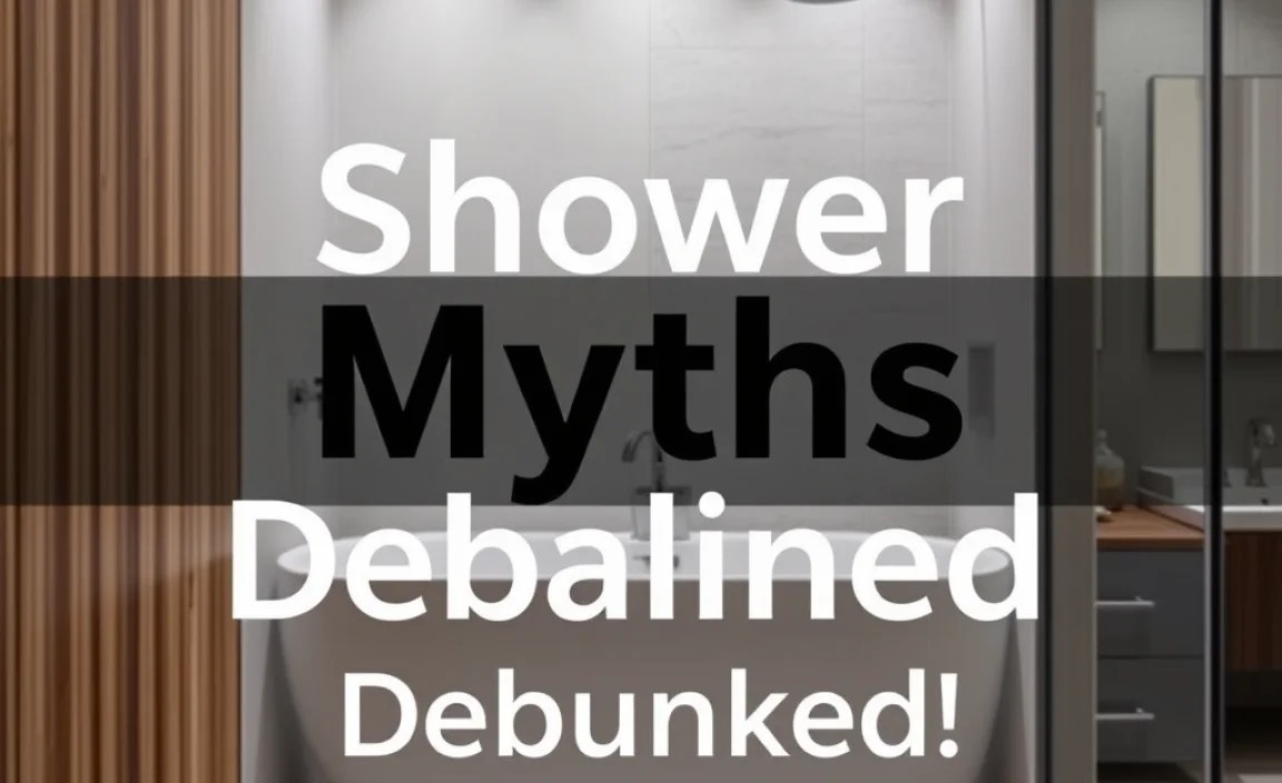 Shower Myths Debunked