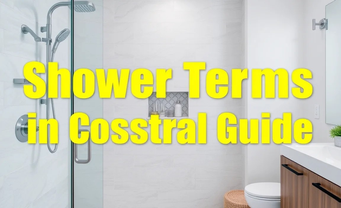 Shower Terms in Construction: Essential Guide