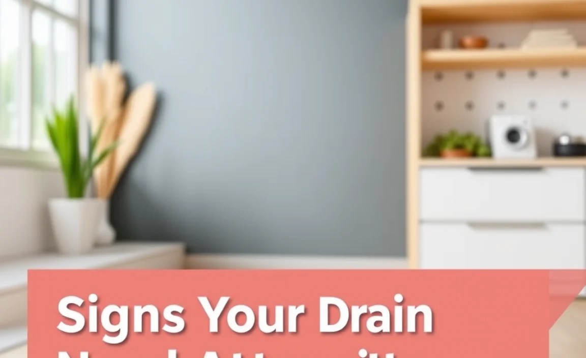 Signs Your Drains Need Attention