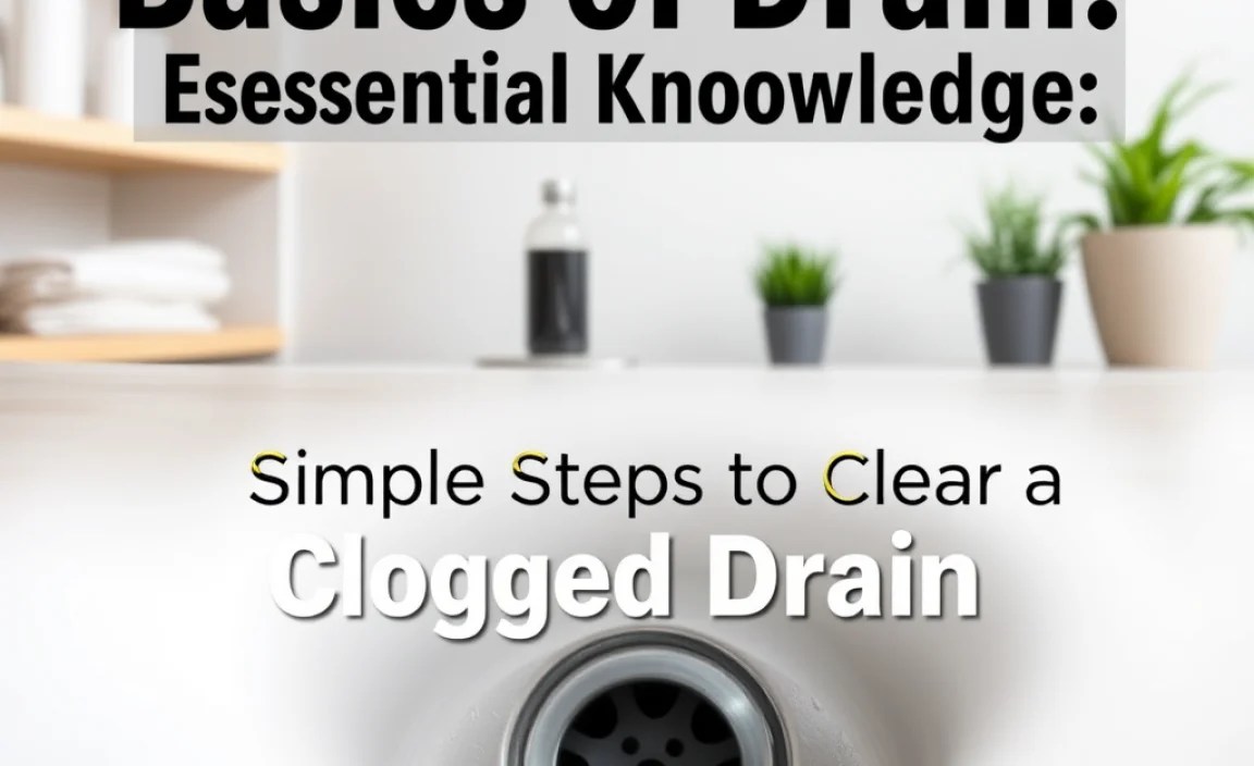 Simple Steps to Clear a Clogged Drain