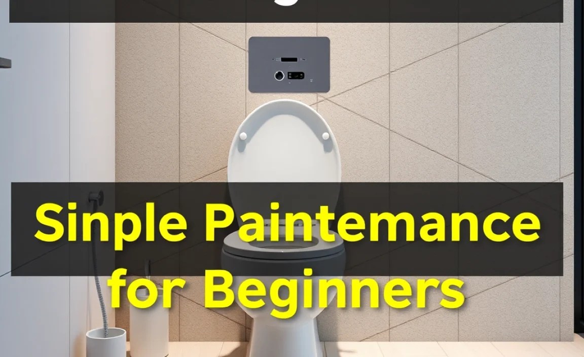 Simple Toilet Maintenance for Beginners