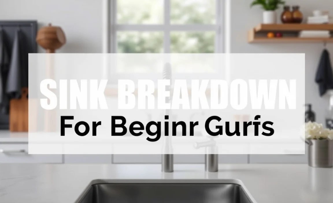 Sink Breakdown For Beginners: Essential Guide