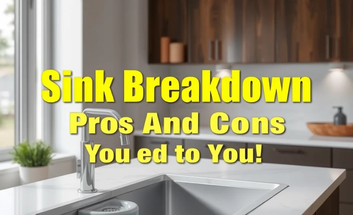 Sink Breakdown: Pros & Cons You Need to Know!