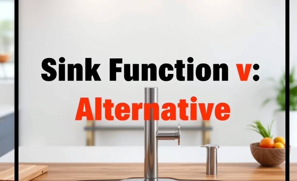 Sink Function vs Alternative: Essential Comparison