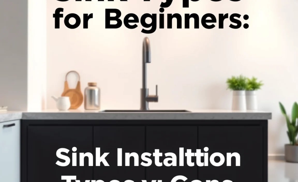 Sink Installation Types Explained