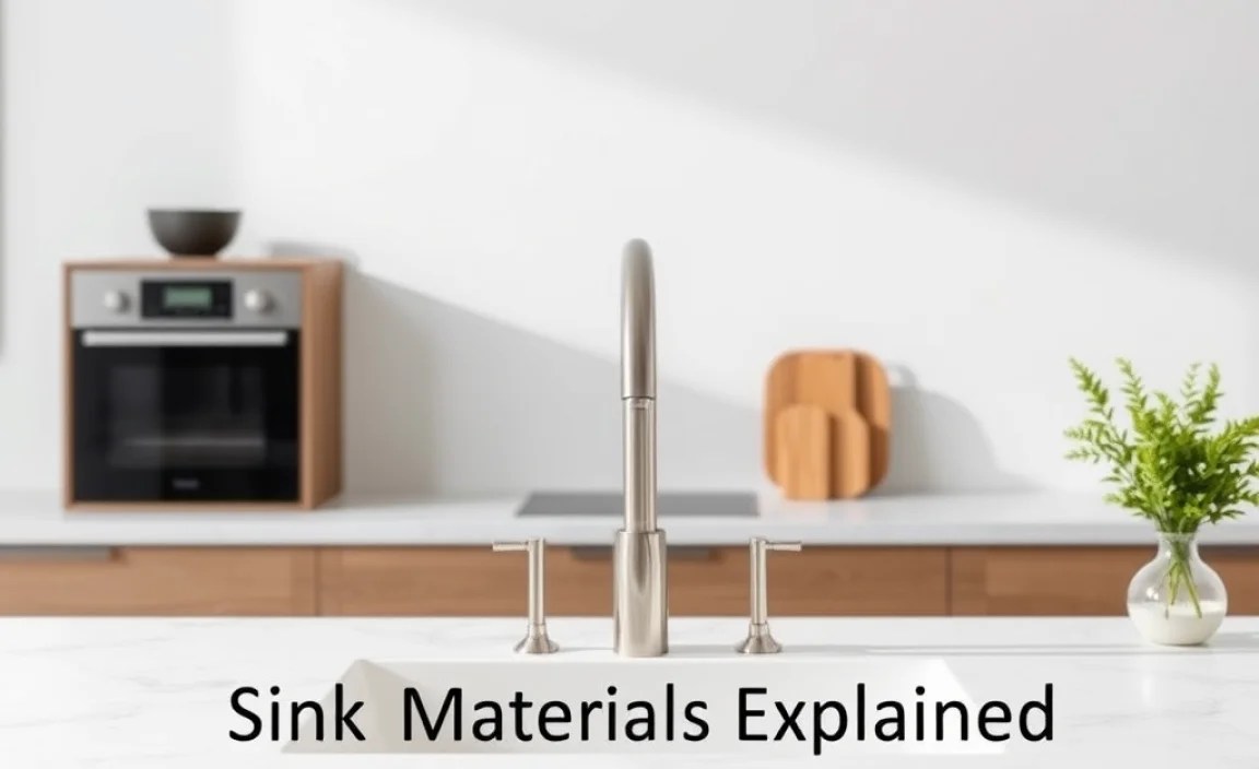 Sink Materials Explained