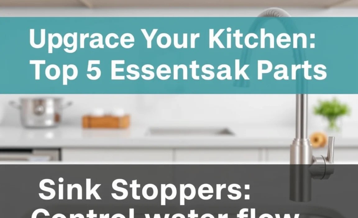 Sink Stoppers: Control Water Flow