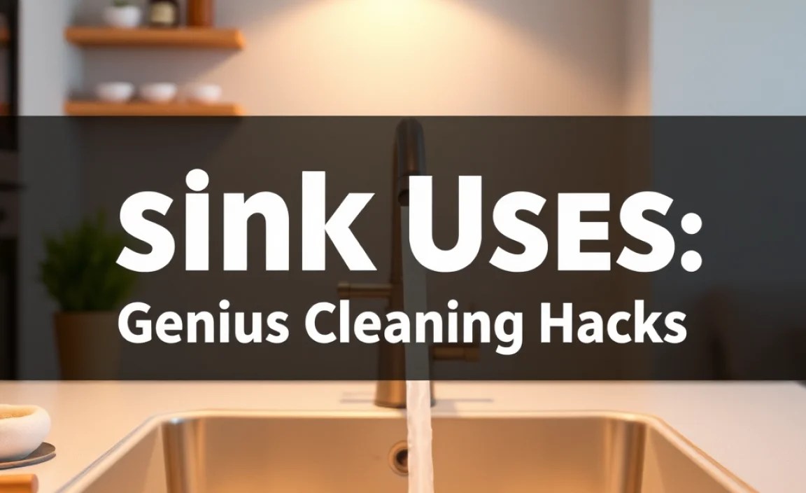 Sink Uses: Genius Cleaning Hacks