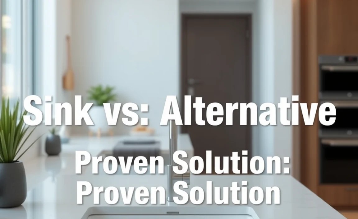 Sink vs vs Alternative: Proven Solution