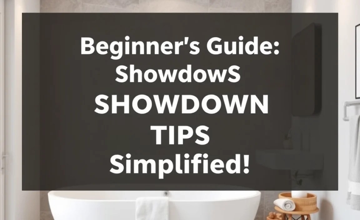 Small Bathroom Design Tips