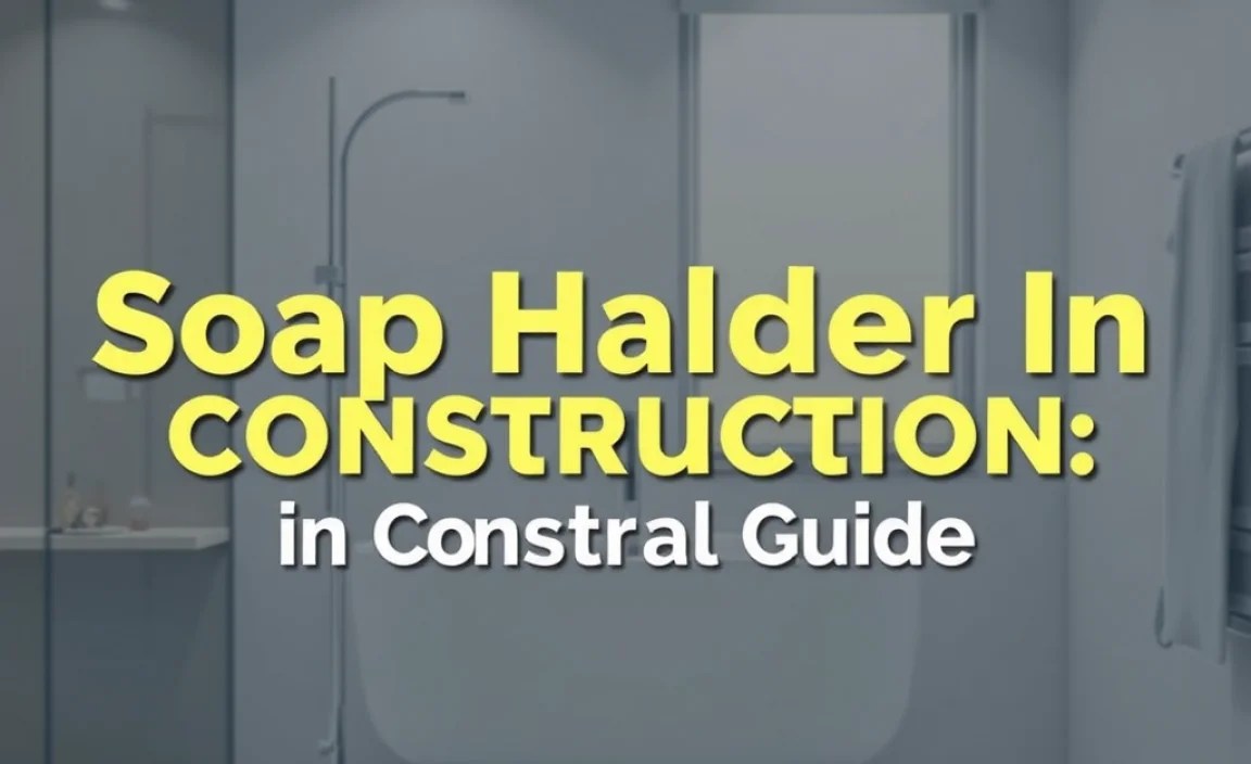 Soap Holder Breakdown In Construction: Essential Guide