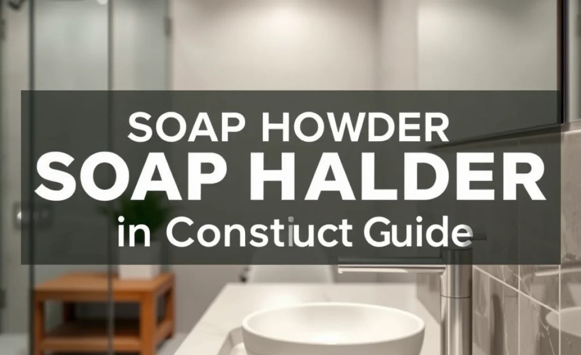 Soap Holder Explained in Construction: Essential Guide