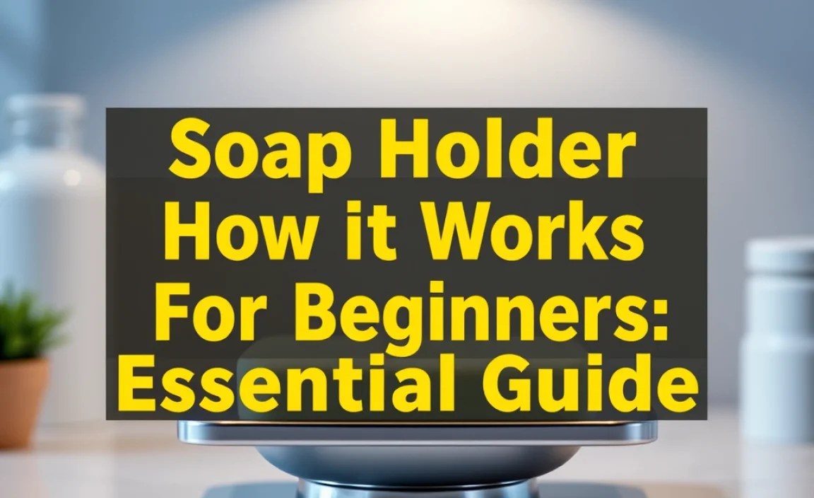 Soap Holder How It Works For Beginners: Essential Guide