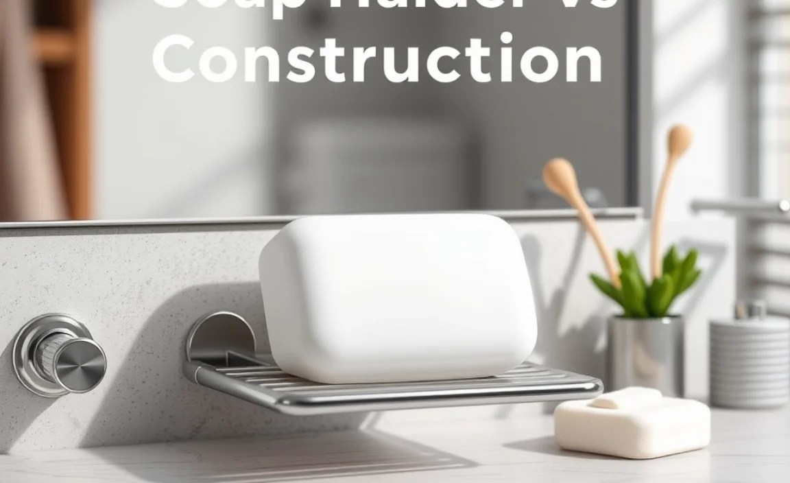 Soap Holder vs. Construction: The Comparison