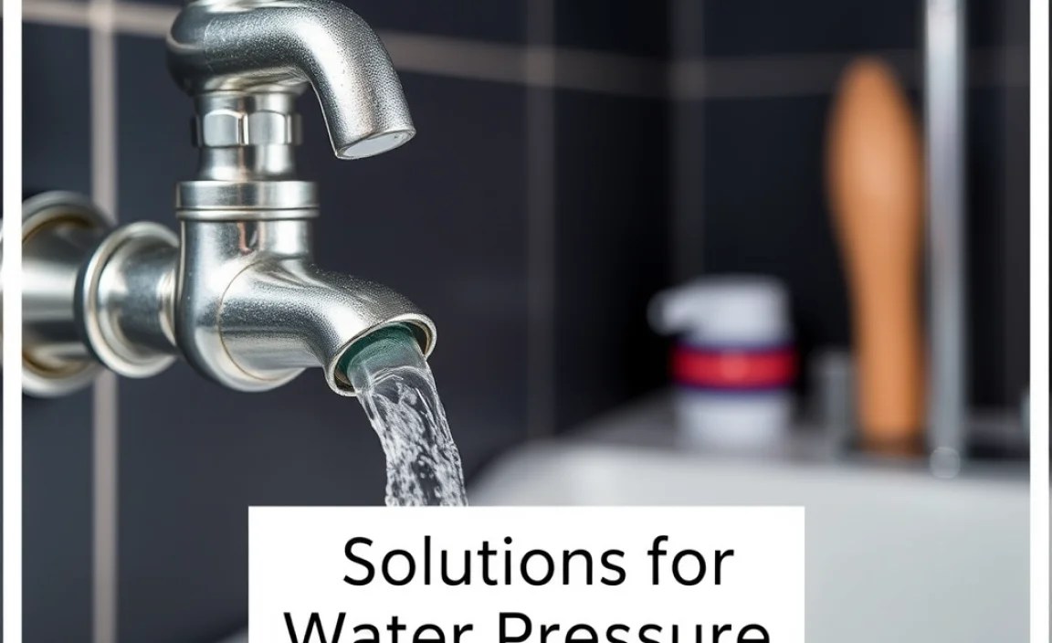 Solutions for Water Pressure Issues