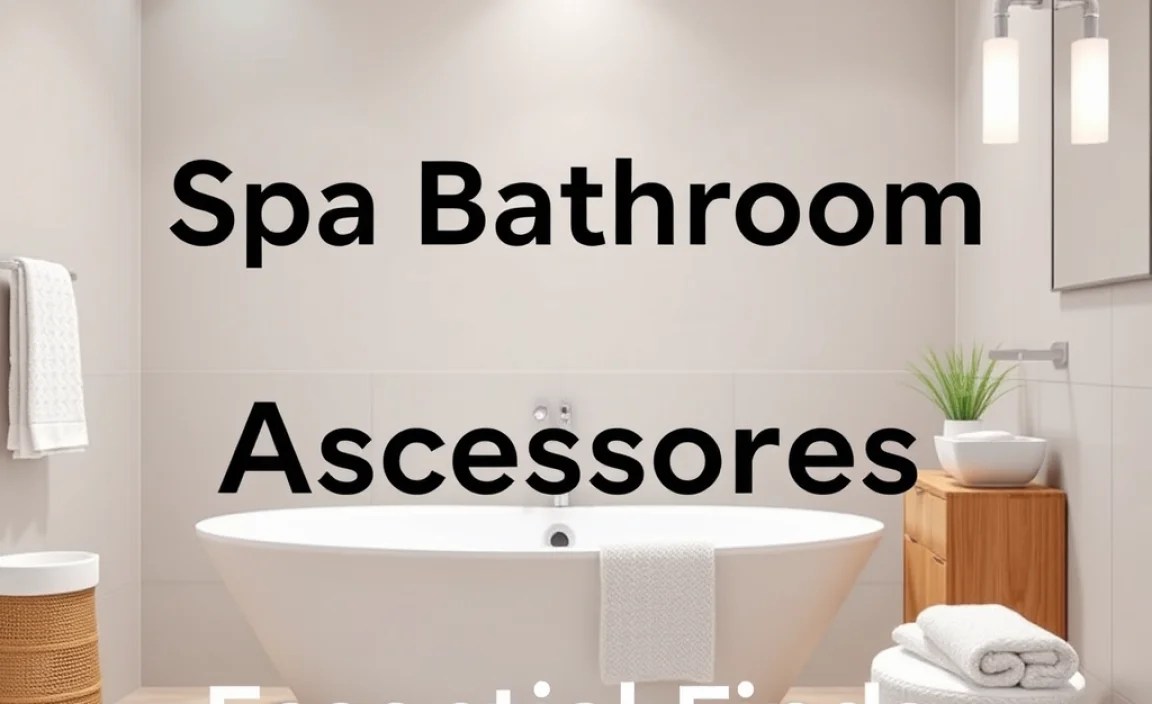 Spa Bathroom Accessories Amazon: Essential Finds