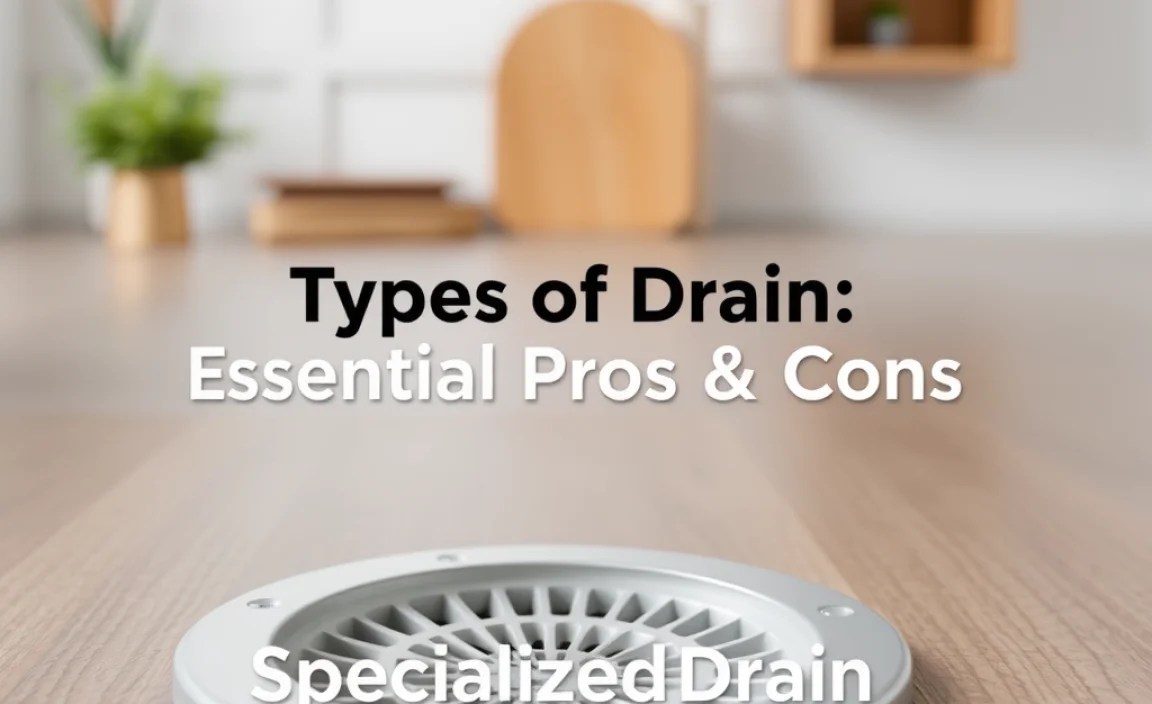 Specialized Drains