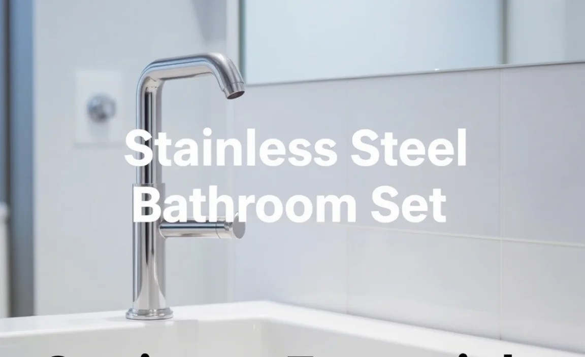 Stainless Steel Bathroom Set Amazon: Genius Essentials