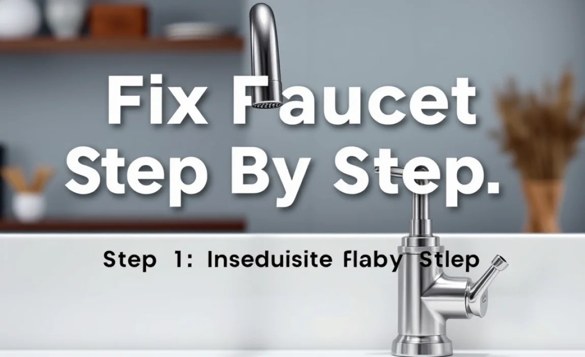 Step 1: Identify the Faucet Type