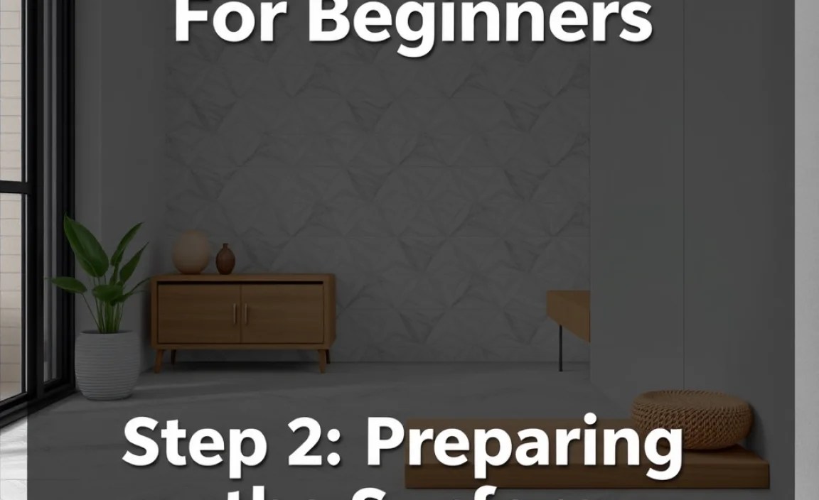 Step 2: Preparing the Surface