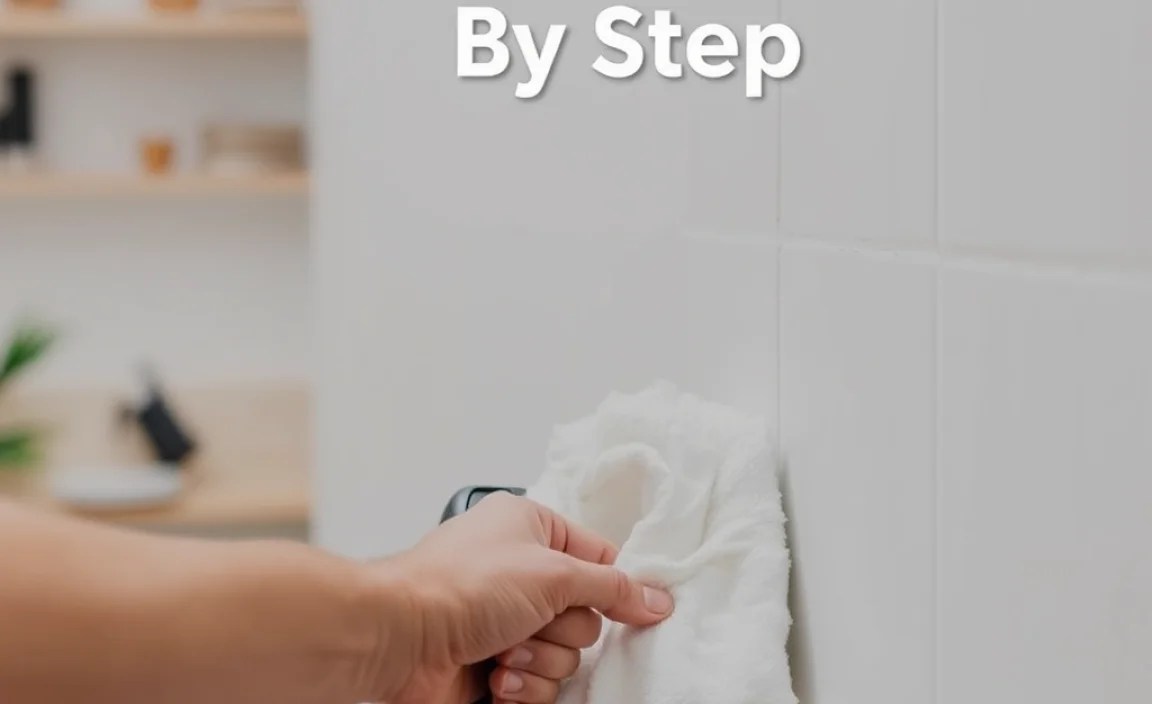 Step 2: Thoroughly Clean the Area
