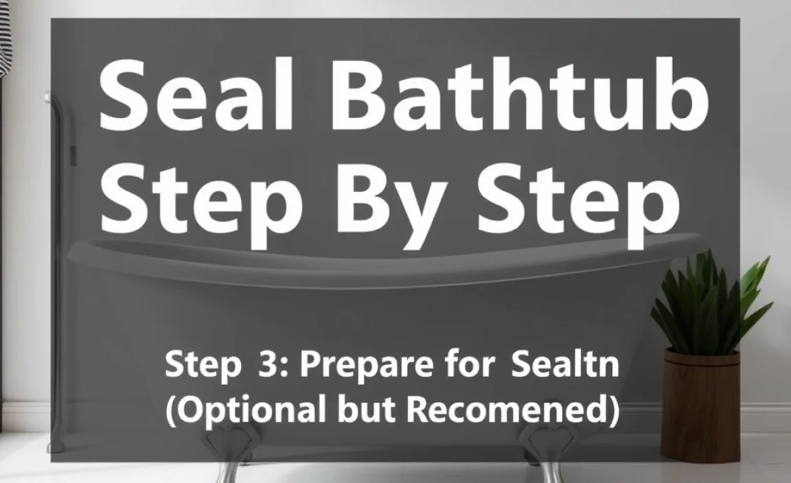Step 3: Prepare for Sealing (Optional but Recommended)
