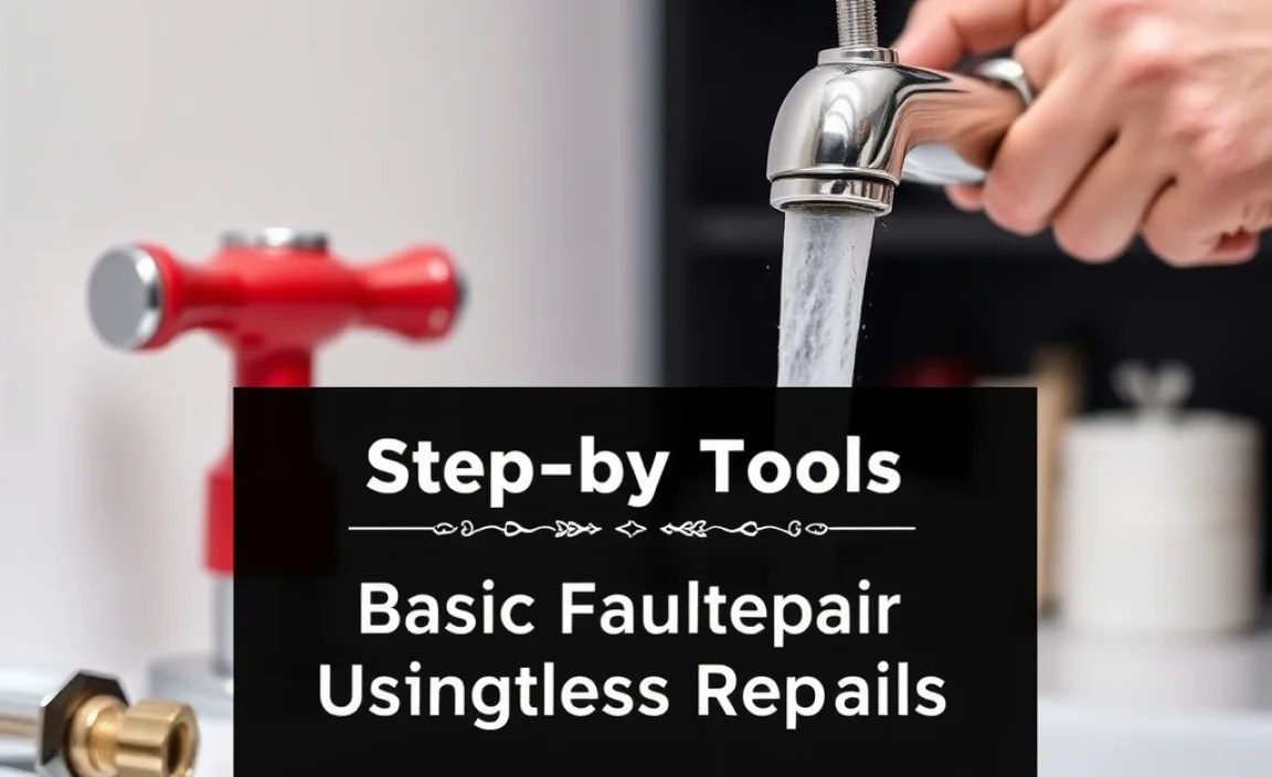 Step-by-Step: Basic Faucet Repair Using Your Tools