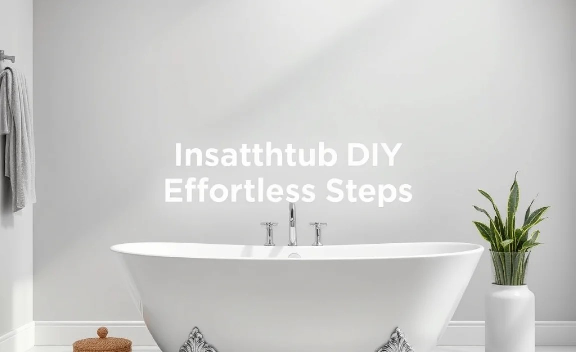 Step-by-Step Bathtub Installation Process