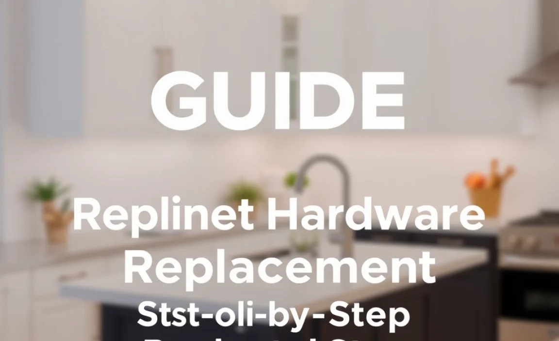 Step-by-Step Cabinet Hardware Replacement