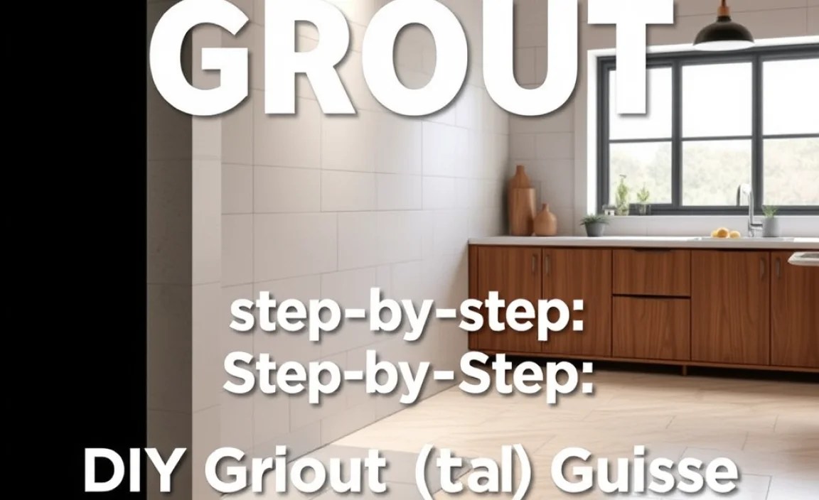 Step-by-Step: DIY Grout Upgrade Process