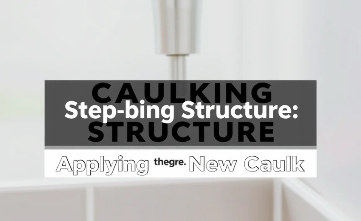 Step-by-Step Guide: Applying New Caulk