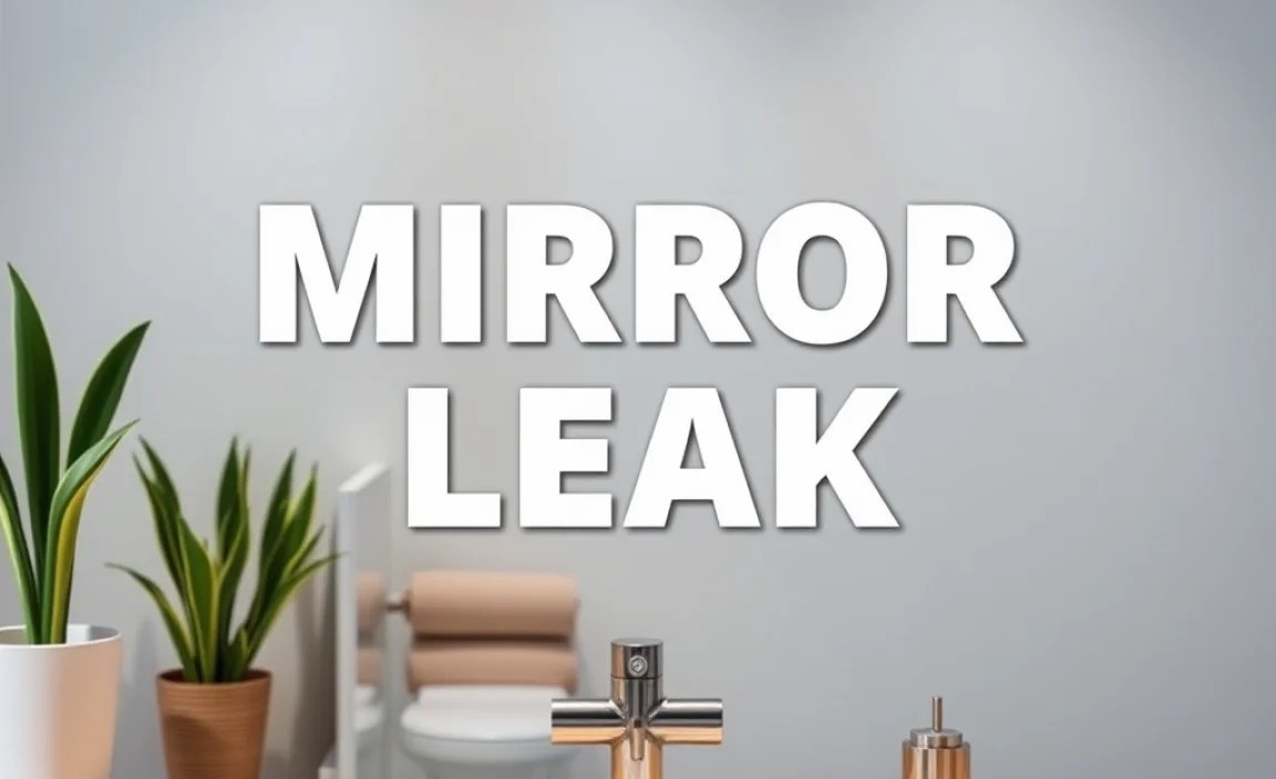 Step-by-Step Guide: Fixing an Upgrade Mirror Leak