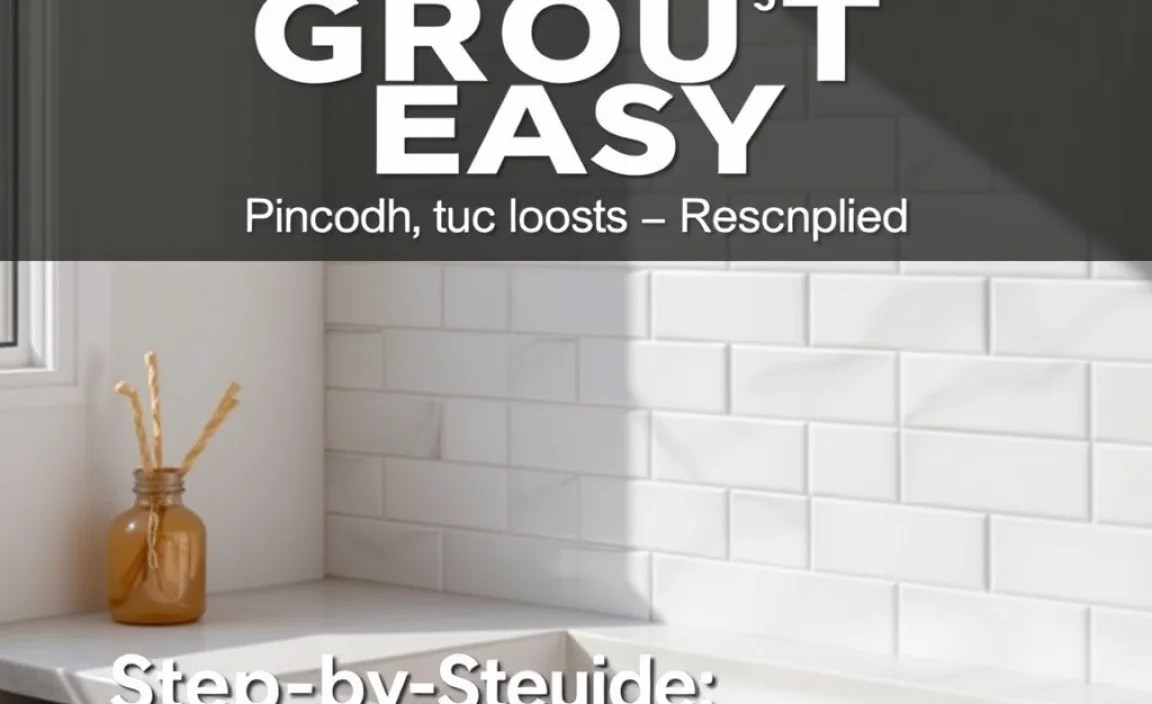 Step-by-Step Guide: How to Easily Replace Grout