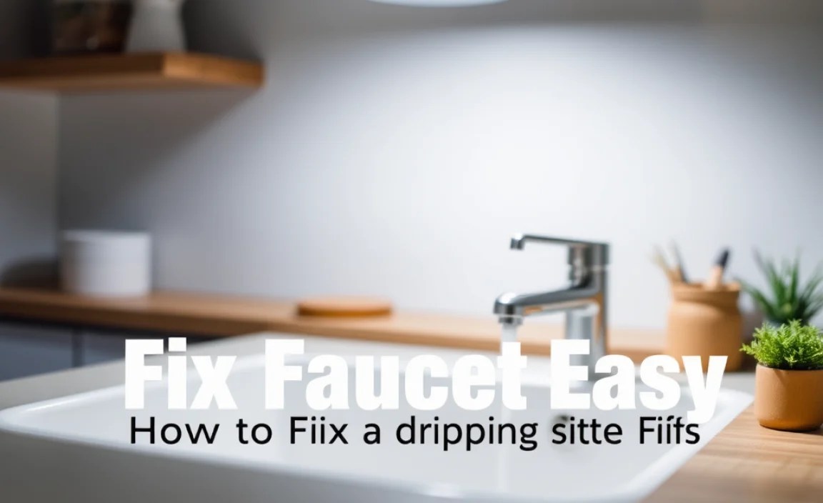 Step-by-Step Guide: How to Fix a Dripping Faucet