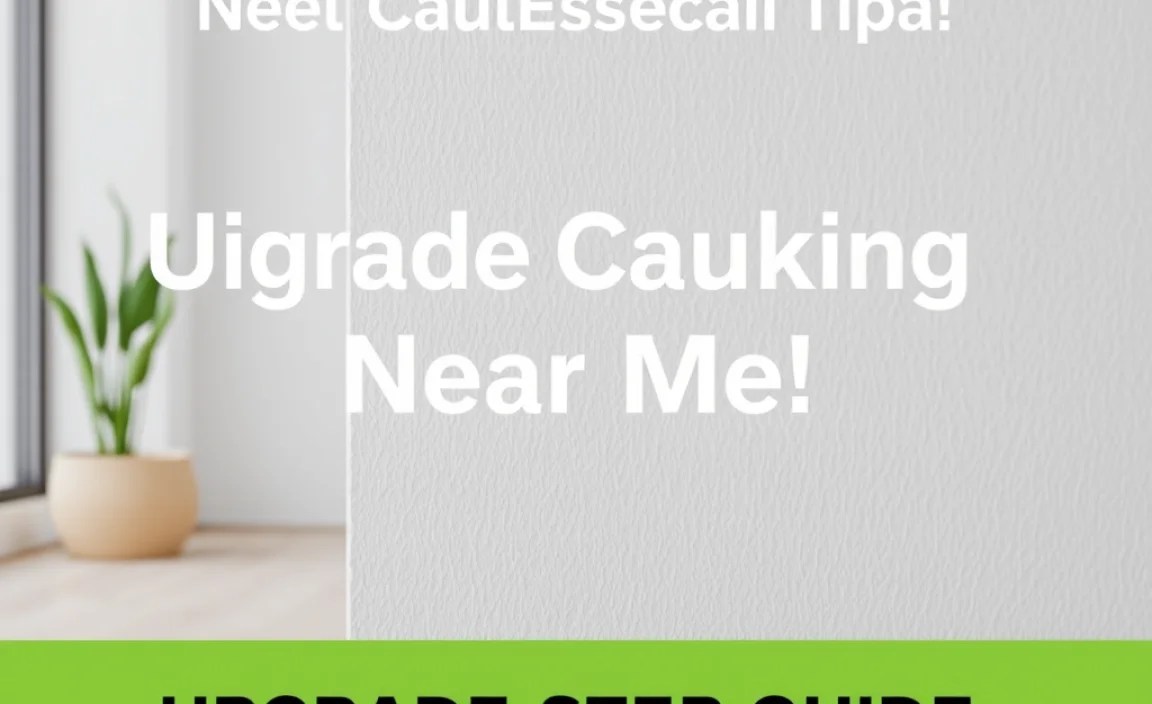 Step-by-Step Guide: How to Upgrade Your Caulking