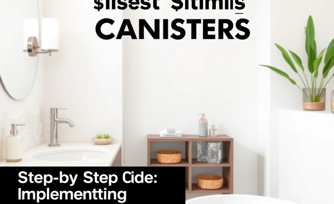 Step-by-Step Guide: Implementing Decorative Canisters for Maximum Impact