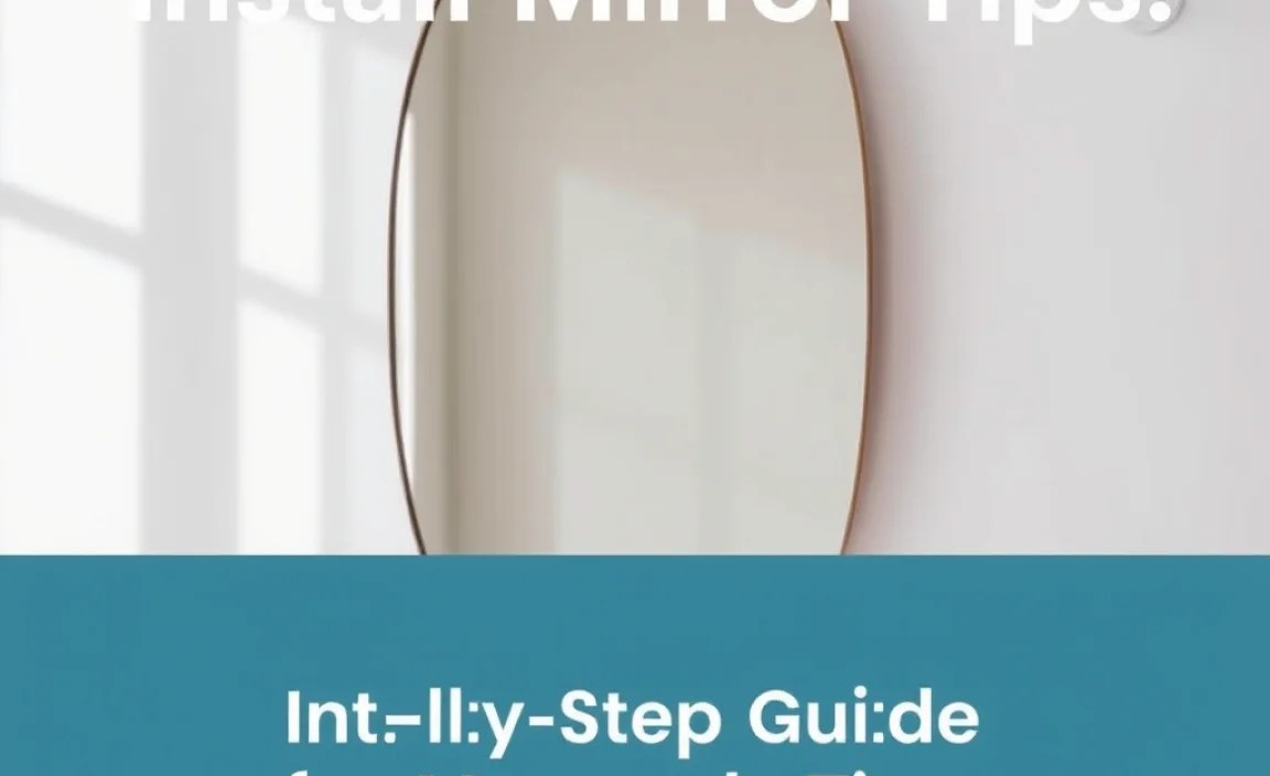 Step-by-Step Guide: Installing Mirror Tips for Wall-Mounted Mirrors