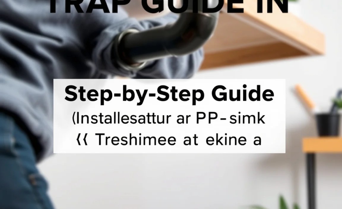 Step-by-Step Guide: Installing or Checking a P-Trap Under a Sink