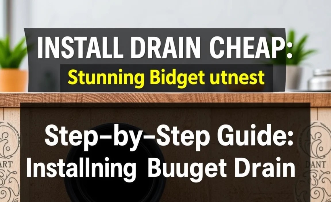Step-by-Step Guide: Installing Your Budget Drain