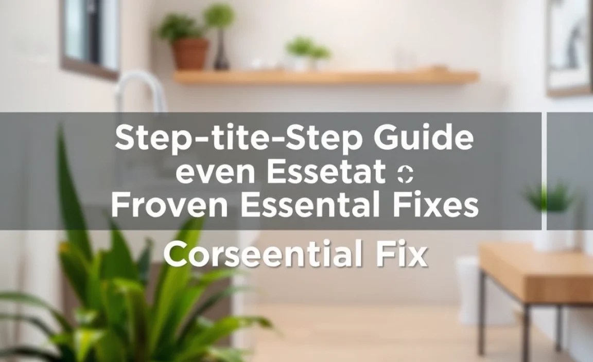 Step-by-Step Guide: Proven Essential Fixes for Clogged Tile Drains