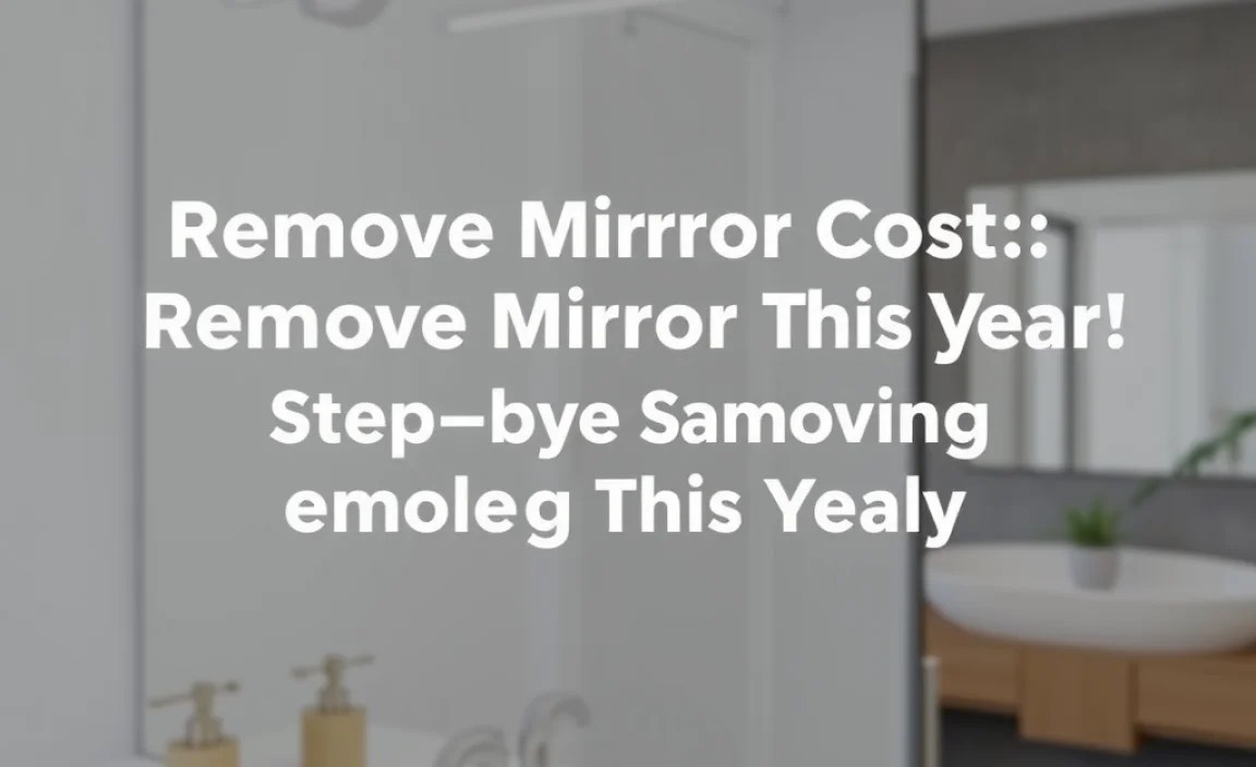 Step-by-Step Guide: Removing Mirrors Safely