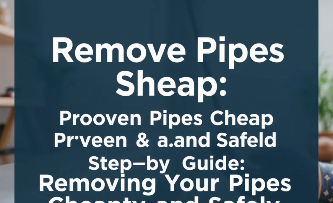 Step-by-Step Guide: Removing Your Pipes Cheaply and Safely