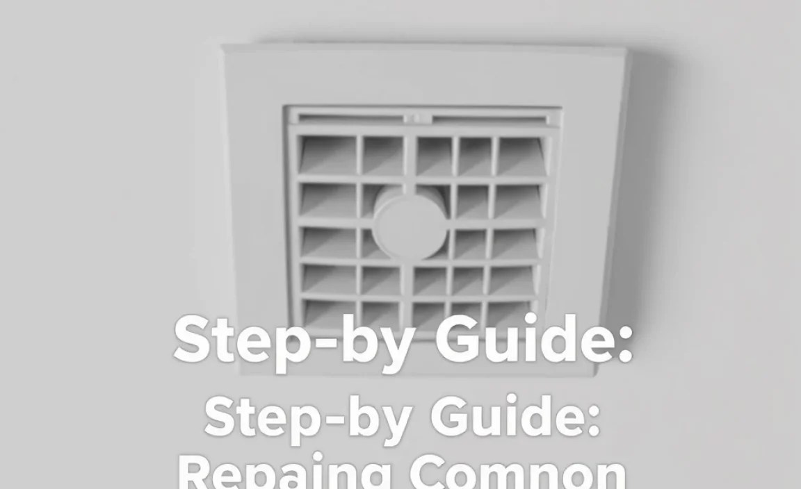 Step-by-Step Guide: Repairing Common Vent Issues