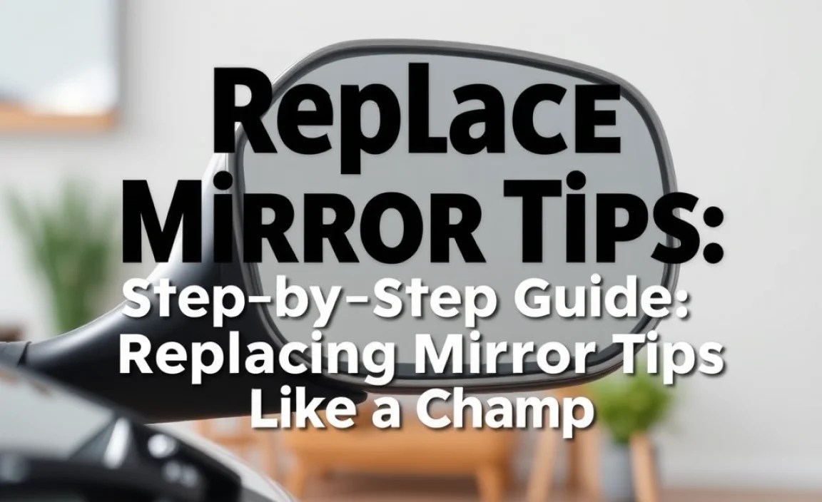 Step-by-Step Guide: Replacing Mirror Tips Like a Champ