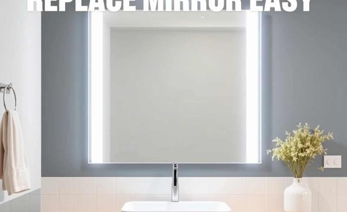 Step-by-Step Guide: Replacing Your Mirror with Ease