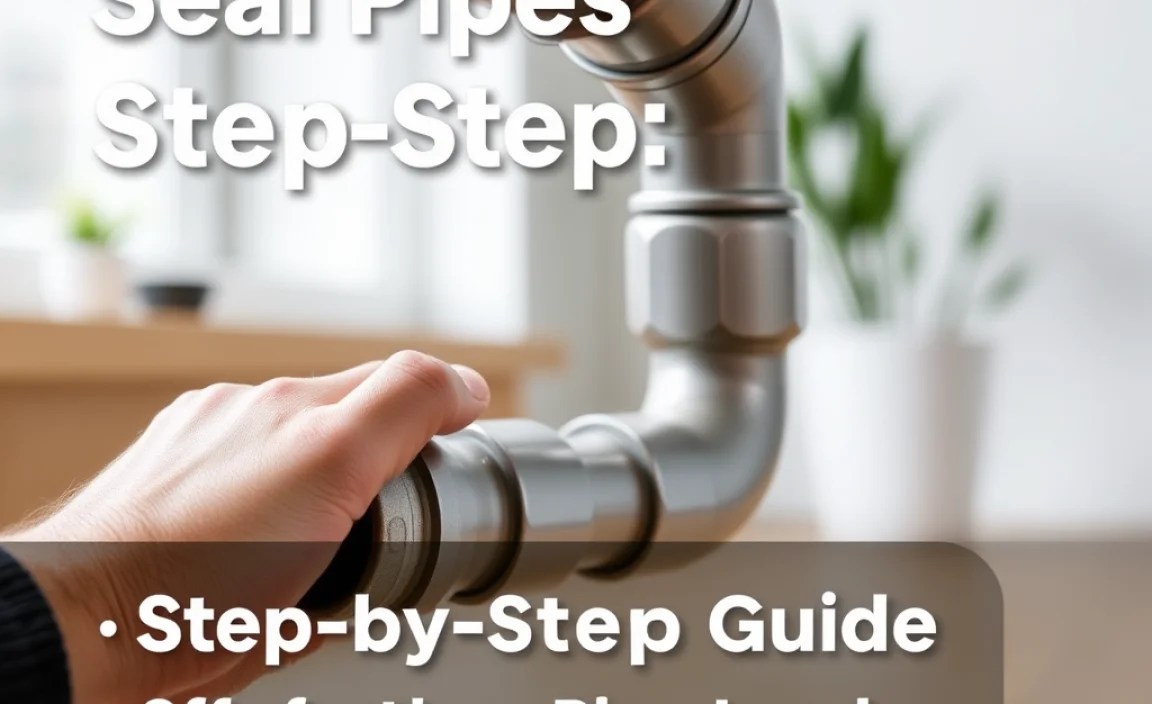 Step-by-Step Guide: Sealing Common Pipe Leaks