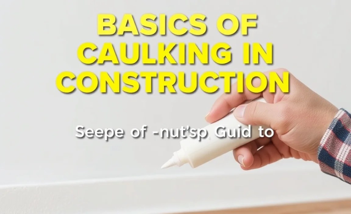 Step-by-Step Guide to Applying Caulk